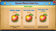 Golden Apple Merge Chain