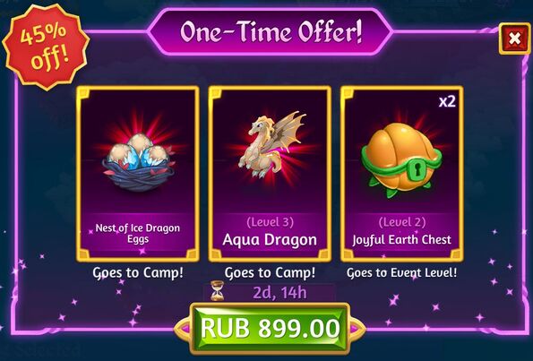10th frozen seas one time offer