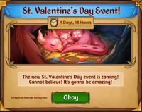 St Valentines Day Event Banner