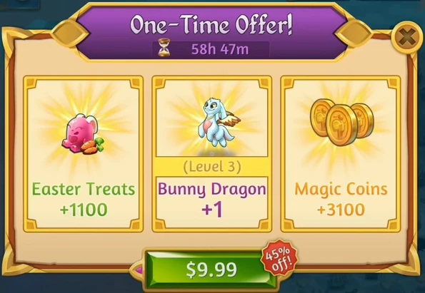 2nd easter one time offer