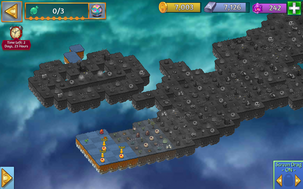 Event's level in the beginning