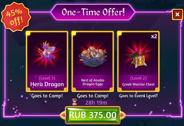 5th atlantis one time offer