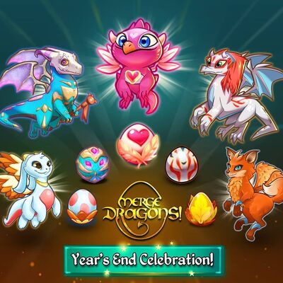 Year's end celebration banner