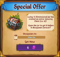 Dimensional Jar Special Offer Box