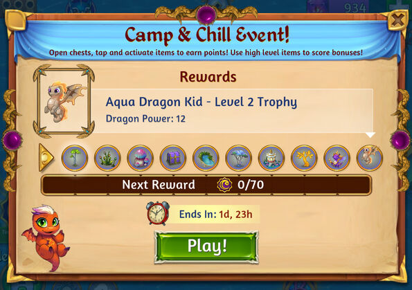 53rd camp and chill rewards