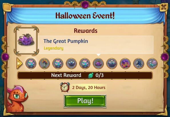 2nd halloween rewards