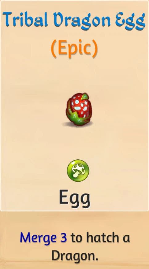 Tribal Dragon Egg