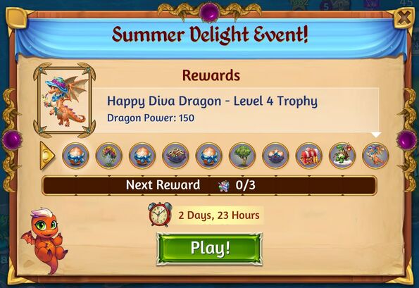 2nd summer delight rewards