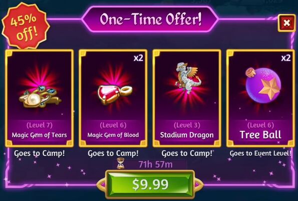 3rd oh cristmas tree one time offer