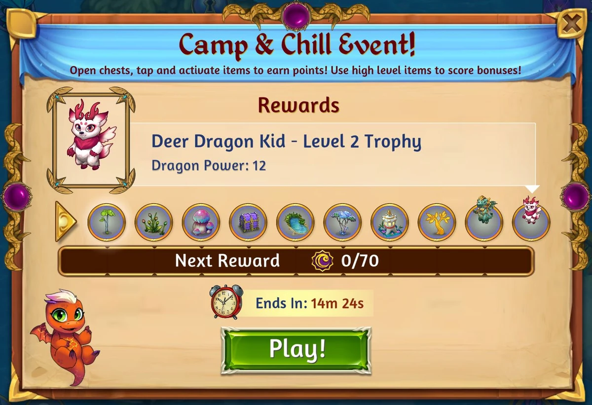 Camp & Chill Event/Fifth Ten Occurrences Merge Dragons Wiki Fandom