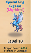 Opulent King Pegasus (Level 10)