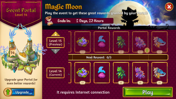 14th magic moon rewards 2