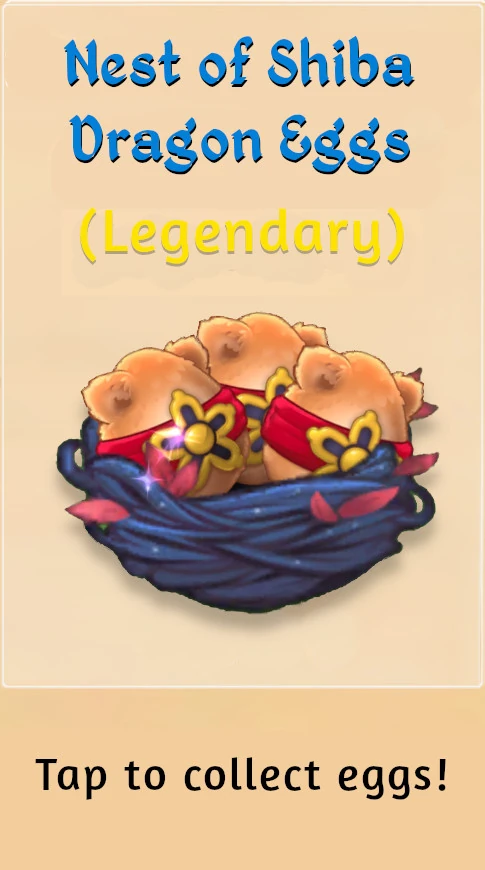 Nest of Shiba Dragon Eggs