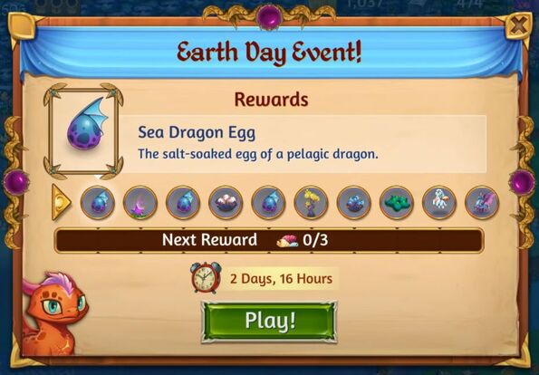 1st earth day rewards