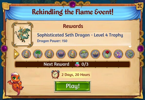 Rekindling the flame rewards