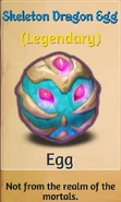 Old Skeleton Dragon Egg