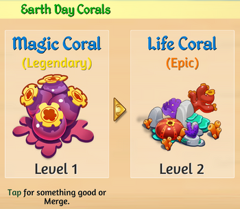 Earth day corals