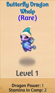 Butterfly Dragon Whelp (Christmas Version)