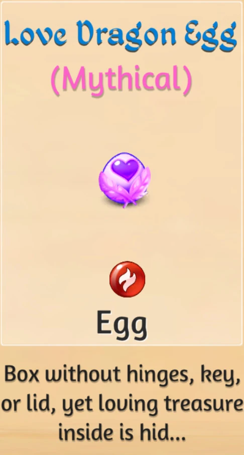 Love Dragon Egg