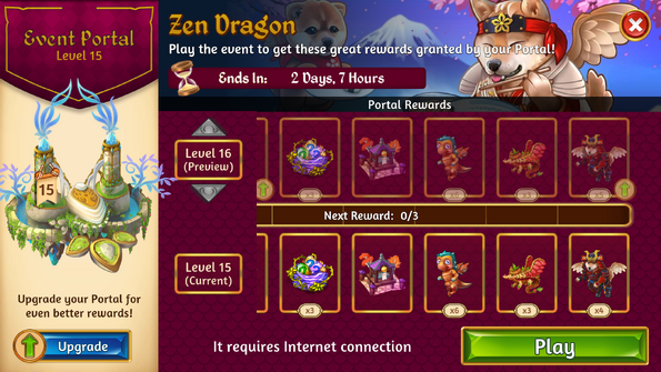 16th zen dragon rewards 2