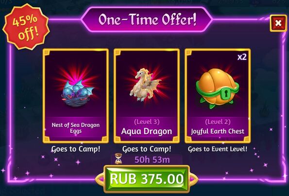 6th frozen seas one time offer
