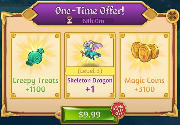 2nd halloween one time offer