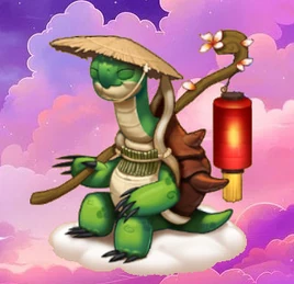 Turtle Dragons Card