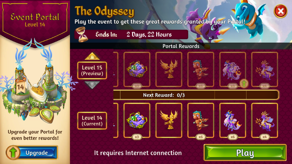 13th odyssey rewards 2