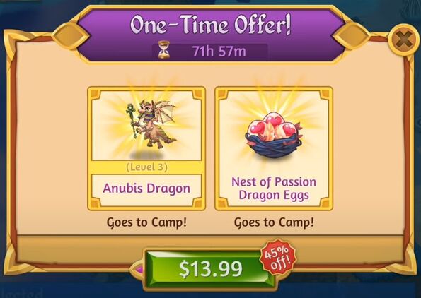 Hathor hearts one time offer