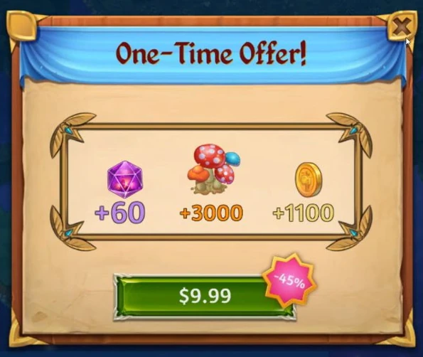 1st fairy tale one time offer