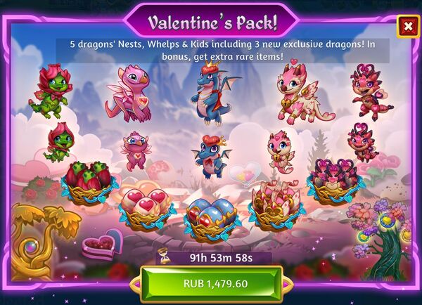 Valentine's pack