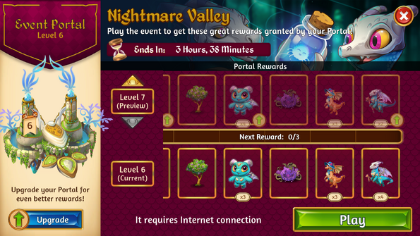 7th nightmare valley rewards 2