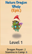 Nature Dragon Whelp Christmas Version