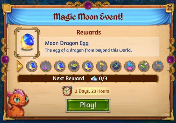 2nd magic moon rewards