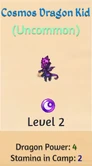 Cosmos Dragons 2 Cosmos Dragon Kid