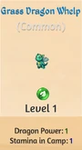 Grass Dragons 1 Grass Dragon Whelp