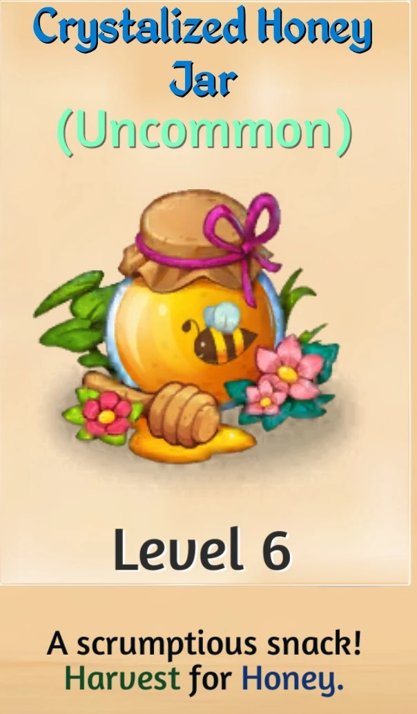 Crystalized Honey Jar Merge Dragons Wiki Fandom