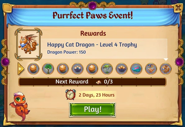 8th purrfect paws rewards