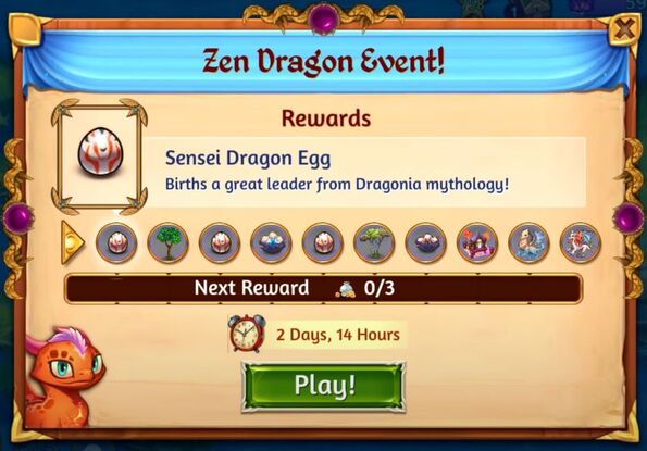 3rd zen dragon rewards