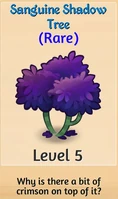 Sanguine Shadow Tree