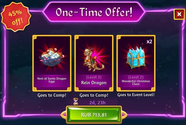 6th oh christmas tree one time offer