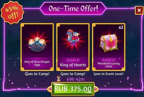 7th red rose one time offer