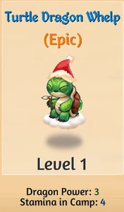 Turtle Dragon Whelp Christmas Version