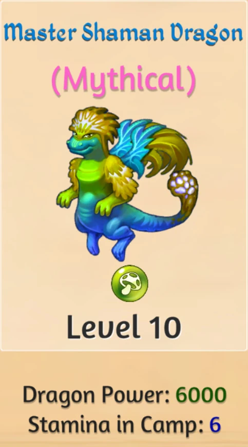 Master Shaman Dragon