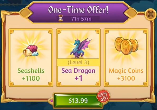 3rd frozen seas one time offer