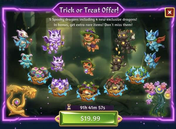 Trick or treat offer