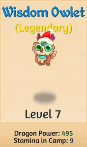 Wisdom Owlet Christmas Version