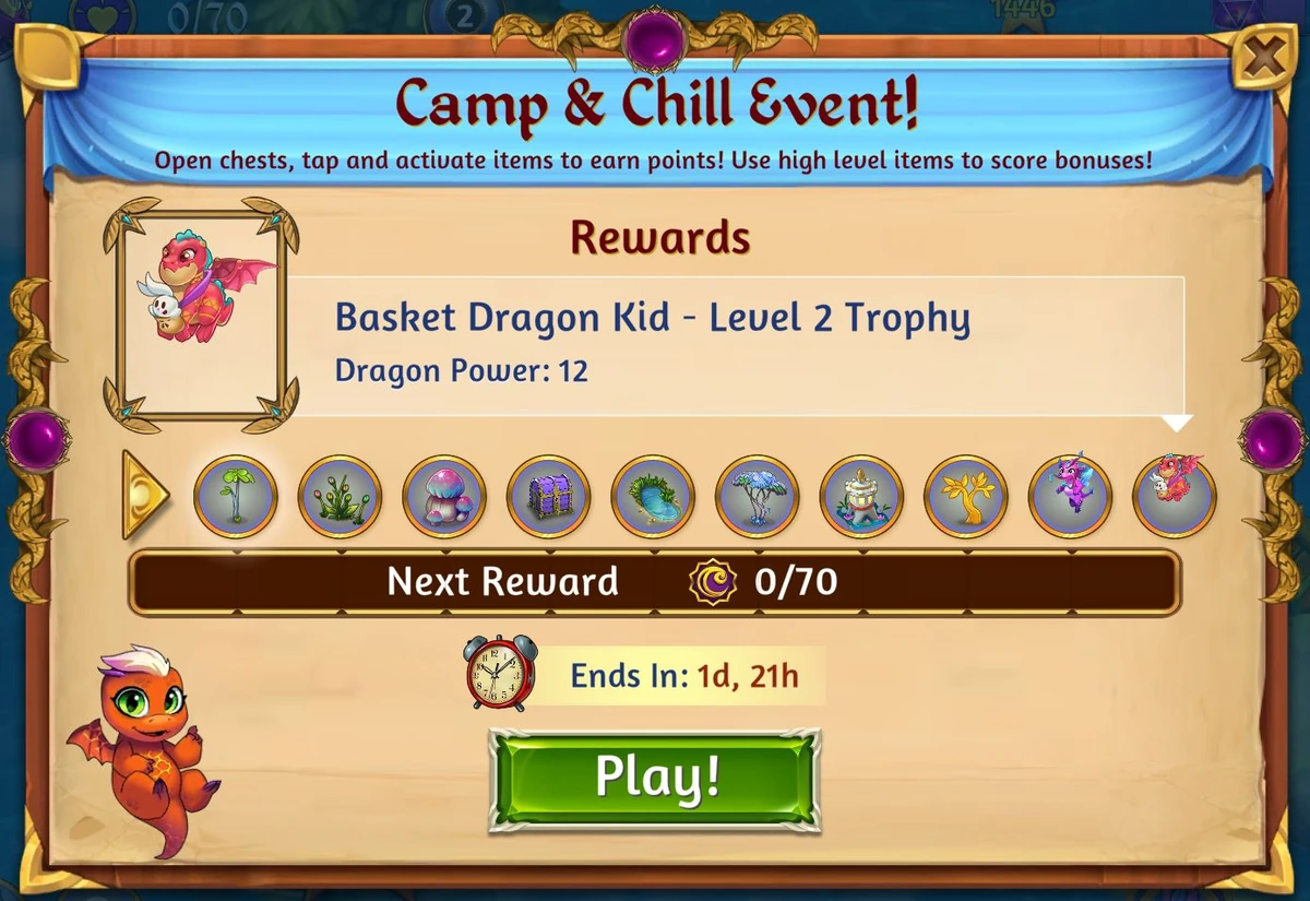 Camp & Chill Event/Fourth Ten Occurrences Merge Dragons Wiki Fandom