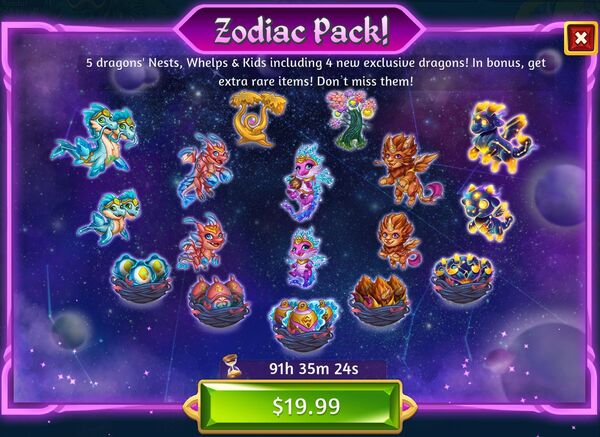 Zodiac pack