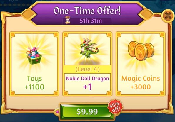 2nd playing with the past one time offer